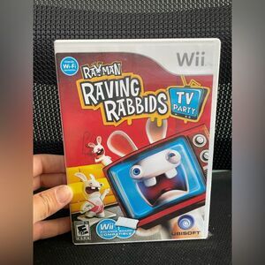 Rayman Raving Rabbids TV Party for Wii - Red and Blue